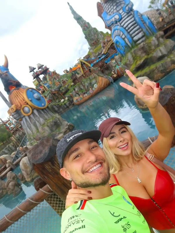 Georgia Azevedo e MC Gui por Reprodução/Instagram