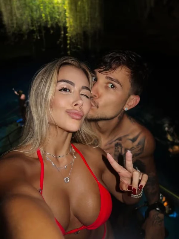 Georgia Azevedo e MC Gui por Reprodução/Instagram