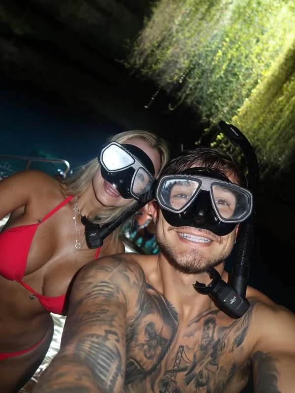 Georgia Azevedo e MC Gui por Reprodução/Instagram