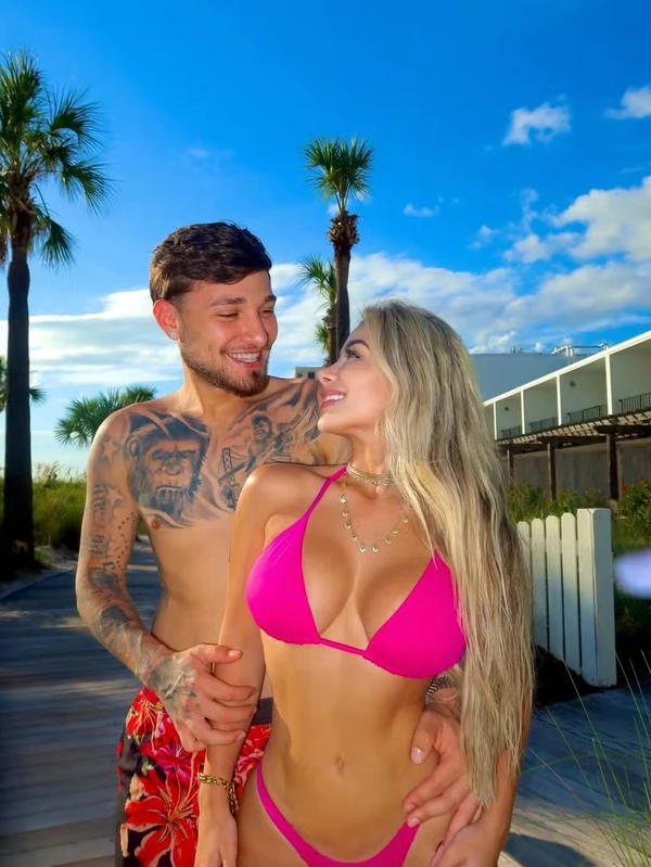 Georgia Azevedo e MC Gui por Reprodução/Instagram