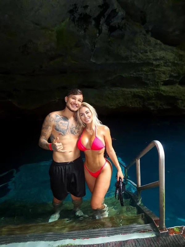 Georgia Azevedo e MC Gui por Reprodução/Instagram