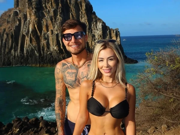 Georgia Azevedo e MC Gui por Reprodução/Instagram