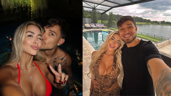 Georgia Azevedo e MC Gui por Reprodução/Instagram