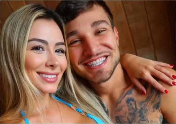 Georgia Azevedo e MC Gui por Reprodução/Instagram