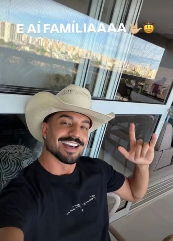 Jonathan Coelho é um influenciador de Goiânia por Reprodução/Redes Sociais