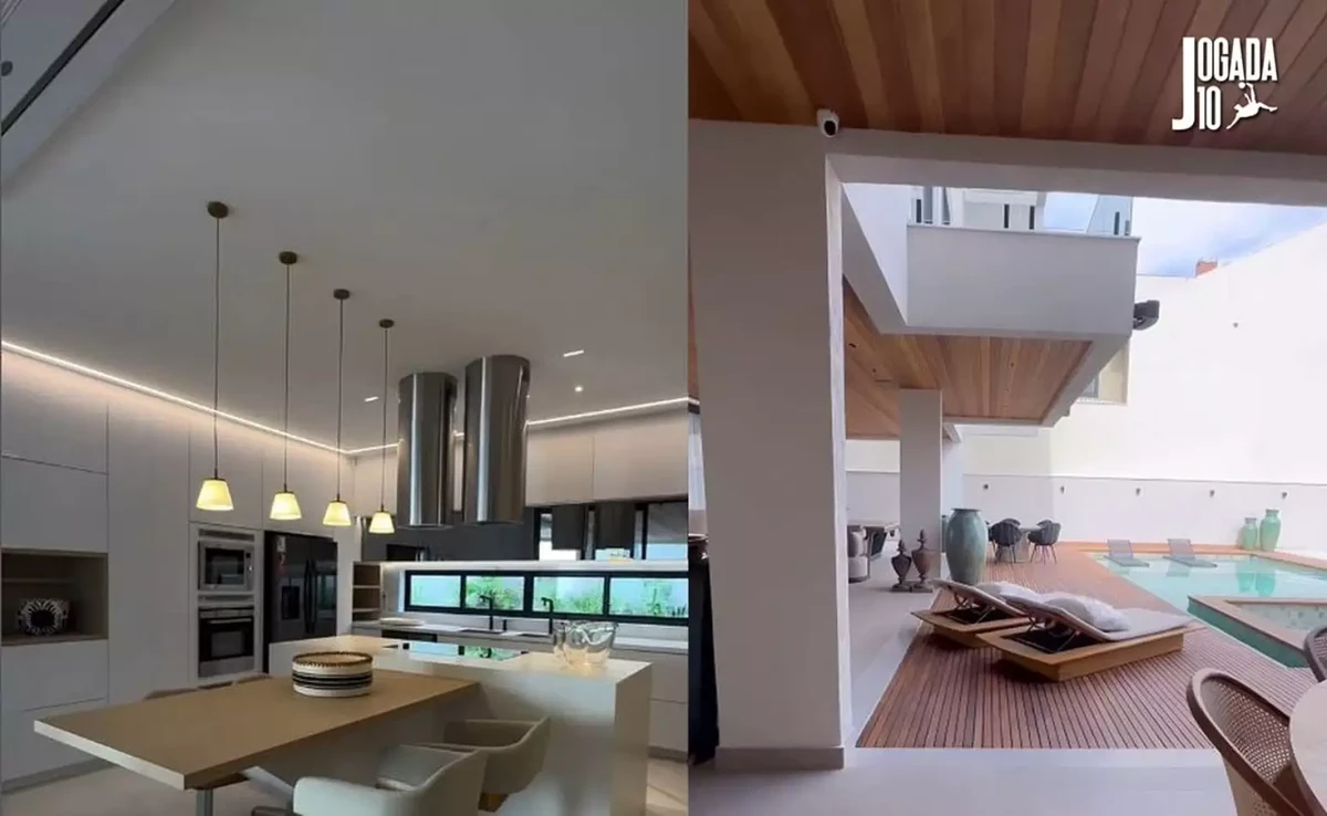 Lucas Paquetá construiu mansão para os pais por Studio Lucio Nocito/ instagram