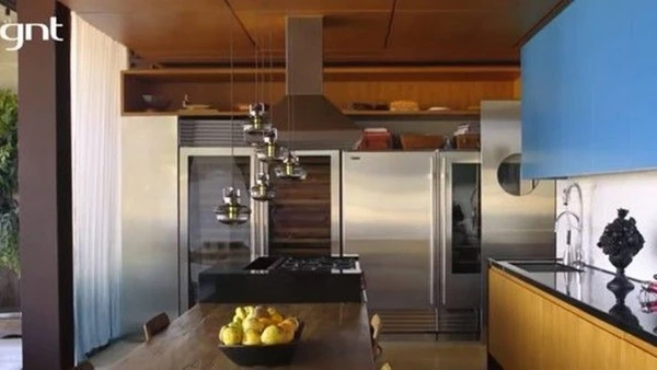 Mansão de Murilo Benício por Reprodução/GNT