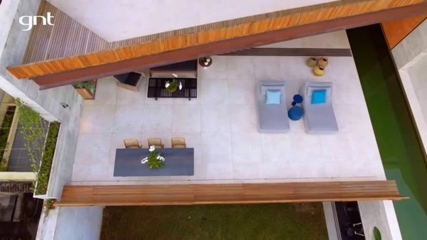 Mansão de Murilo Benício por Reprodução/GNT