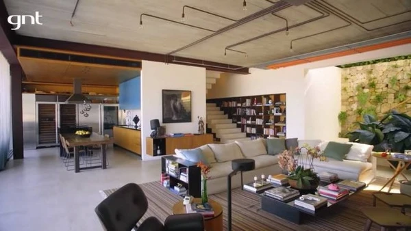 Mansão de Murilo Benício por Reprodução/GNT