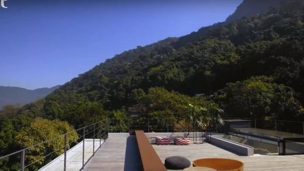 Mansão de Murilo Benício por Reprodução/GNT