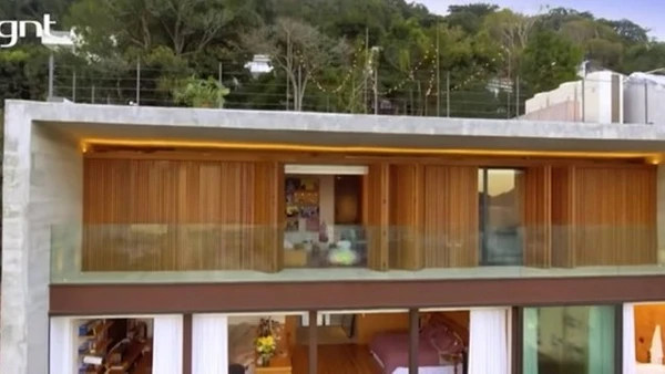 Mansão de Murilo Benício por Reprodução/GNT