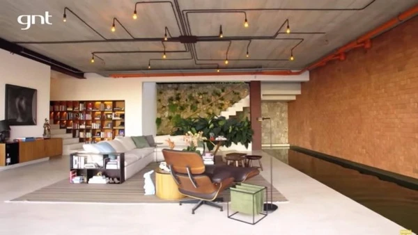 Mansão de Murilo Benício por Reprodução/GNT