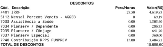 Mensalidades planserv jan/2026 (exemplo 1) por Reprodução