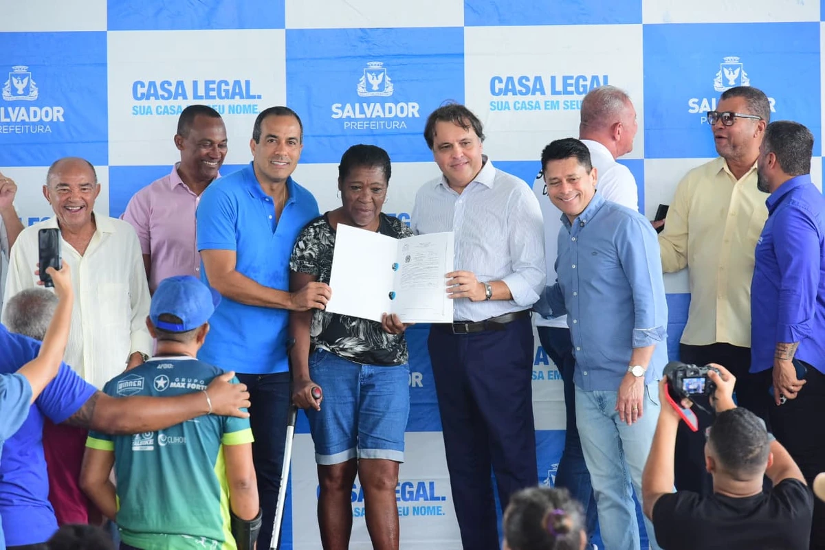 Programa Casa Legal regulariza imóveis por Valter Pontes / Secom PMS