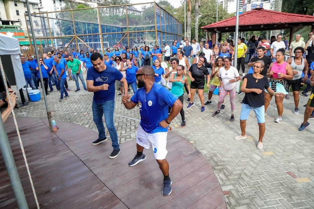 Projeto Academia Salvador facilita o acesso gratuito à prática de atividades físicas na cidade por Bruno Concha/Secom PMS