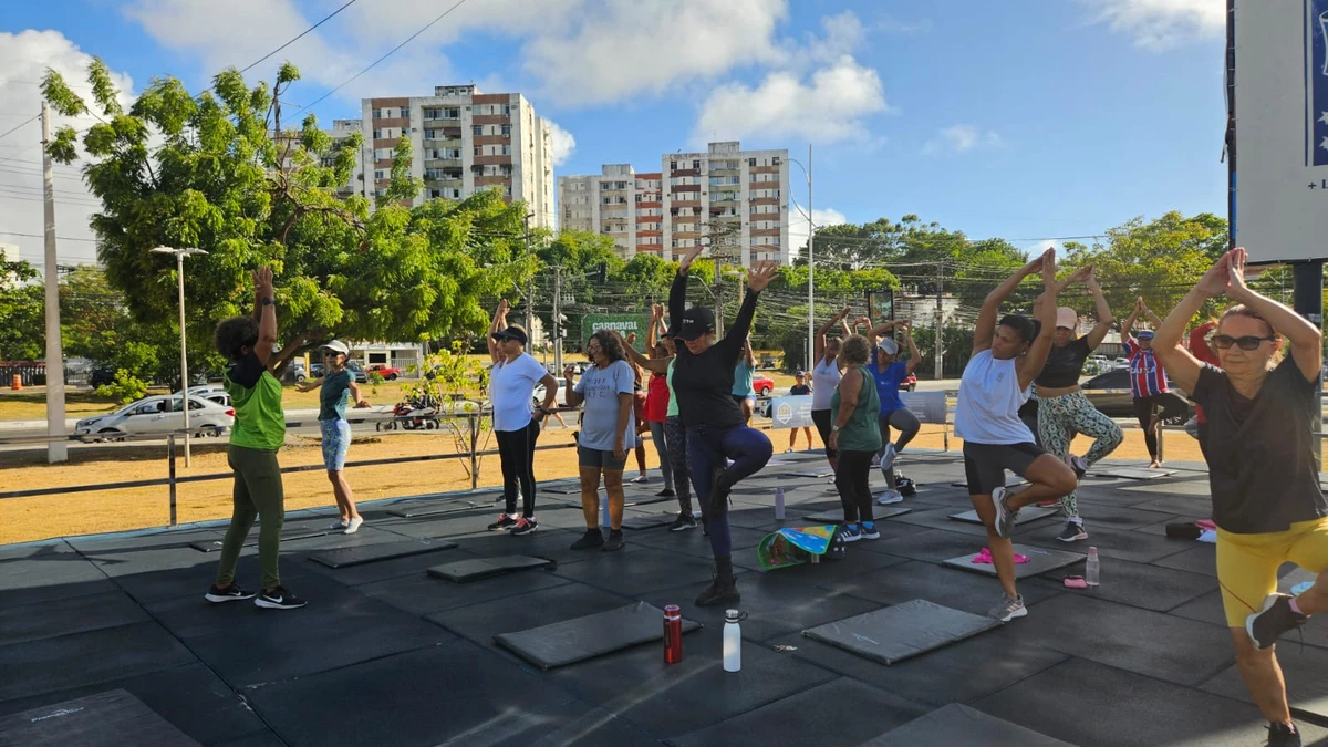 Projeto Academia Salvador facilita o acesso gratuito à prática de atividades físicas na cidade por Ana Paula Lacerda/CORREIO