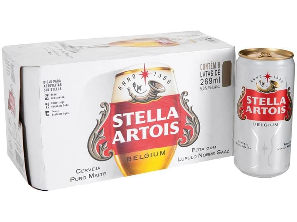 Stella Artois (lata) - R$10 por Reprodução
