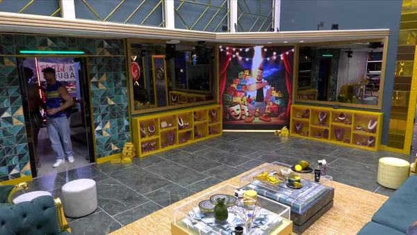 Treta generalizada em festa do líder Babu no BBB 26 por Globo/Reprodução