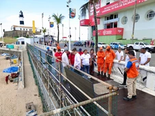 Imagem - Passarela para ambulantes no Carnaval é vistoriada pela Prefeitura, Corpo de Bombeiros e Ministério Público
