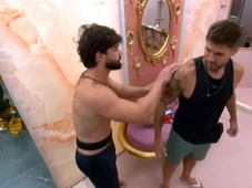 Imagem - Empurrão de Paulo Augusto em Jonas no BBB 26 gera discussão dentro e fora da casa