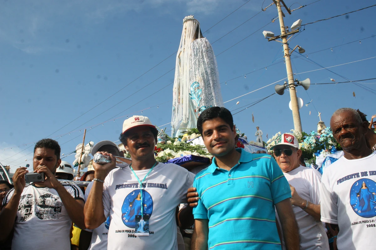 ACM Neto acompanhou festejos em 2008 por Antonio Queiroz/Arquivo CORREIO