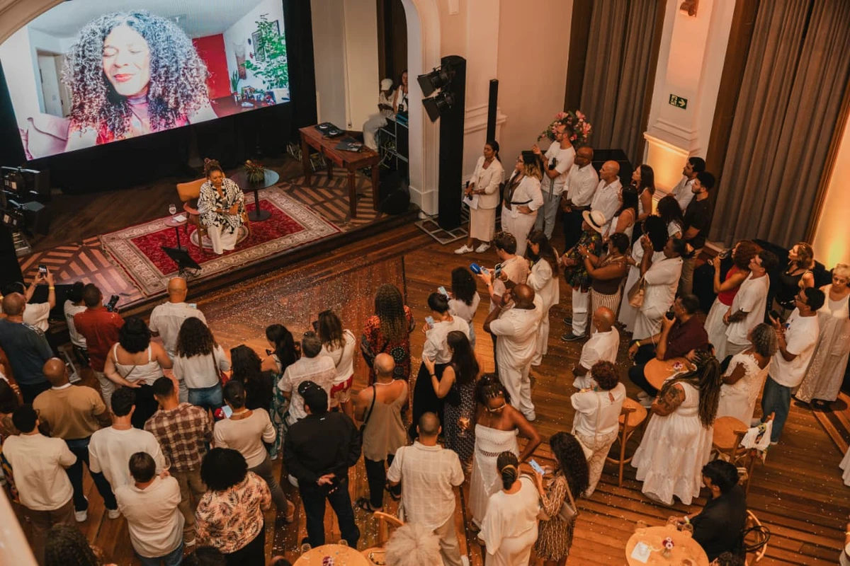 Anúncio da agenda de verão de Margareth Menezes por Victor Fernandez/Divulgação