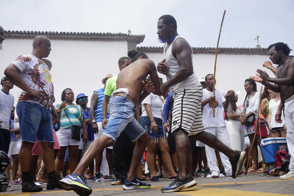 Capoeira no Dois de Fevereiro por Ana Albuquerque/Arquivo CORREIO