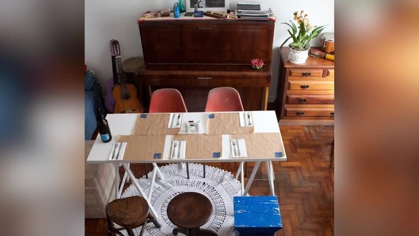 Casa de Daphne Bozaski por Reprodução