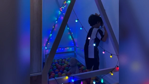 Casa de Daphne Bozaski por Reprodução