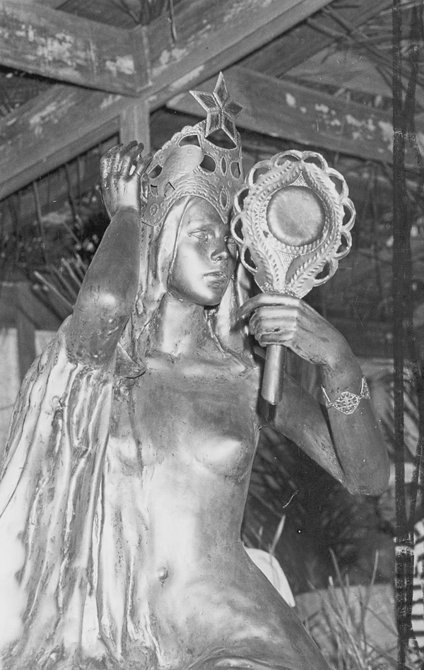 Detalhe da imagem de Iemanjá por Paulo M. Azevedo - Arquivo Correio