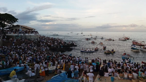 Dia nascendo no 2 de fevereiro de 2020 por Alexandre Lyrio/Arquivo CORREIO