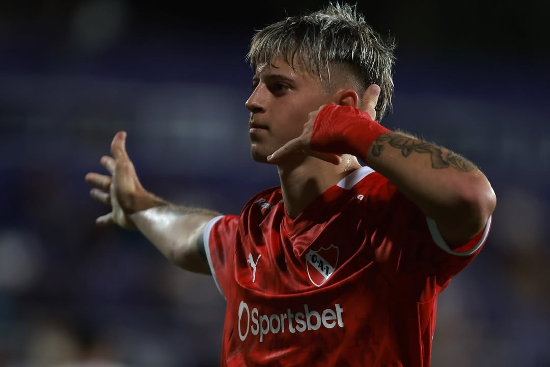 Diego Tarzia, jovem promessa do Independiente por Reprodução/Instagram