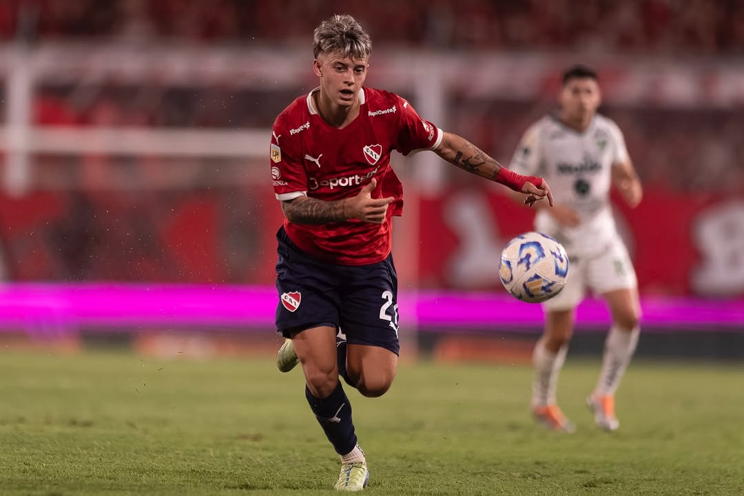 Diego Tarzia, jovem promessa do Independiente por Reprodução/Instagram