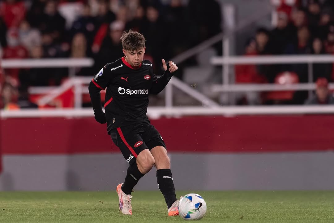 Diego Tarzia, jovem promessa do Independiente por Reprodução/Instagram