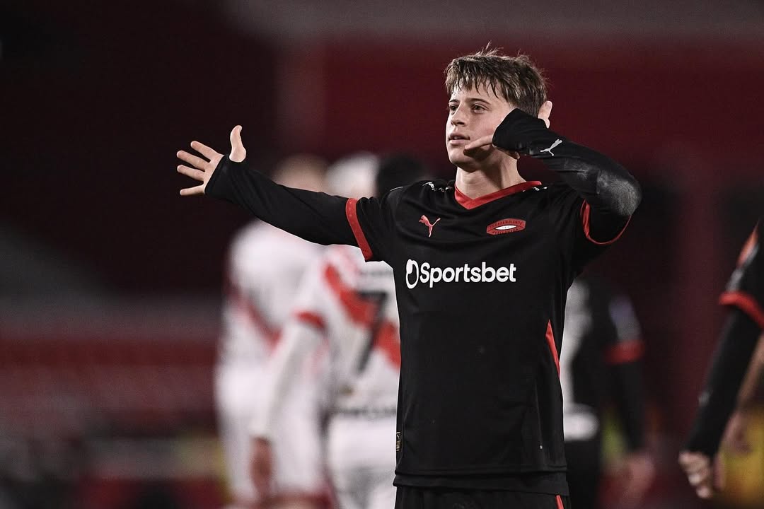 Diego Tarzia, jovem promessa do Independiente por Reprodução/Instagram