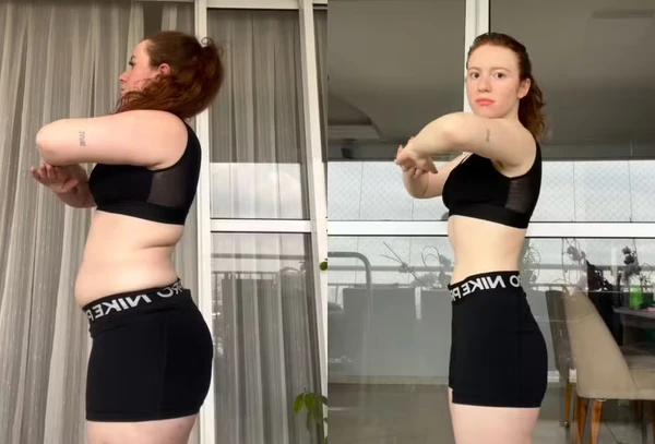 Ex-Carrossel, Victória Diniz impressiona com 'antes e depois' após perder 15kg por Reprodução/Redes Sociais 