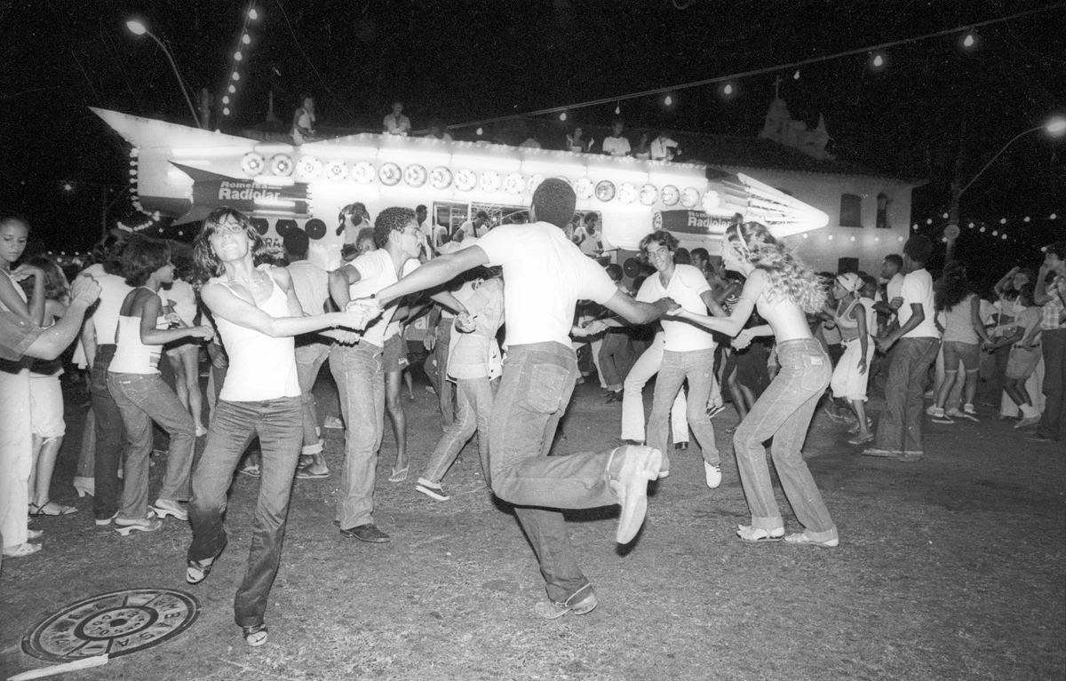 Festa de Iemanjá  em 1980 por Hipolito Pereira - Arquivo Correio