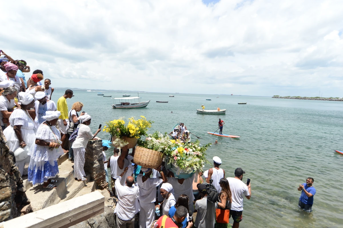 Festa de Iemanjá, 2018 por Betto Jr/Arquivo CORREIO