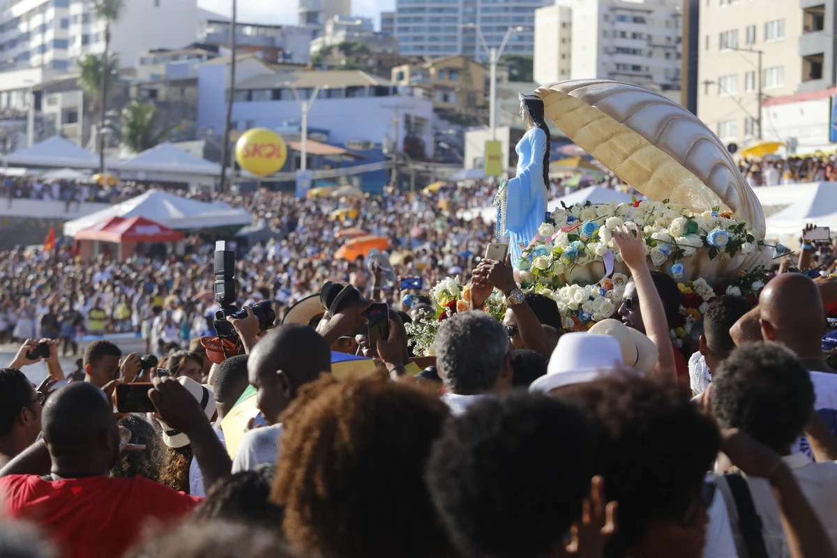 Festa de Iemanjá, 2019 por Marina Silva/Arquivo CORREIO
