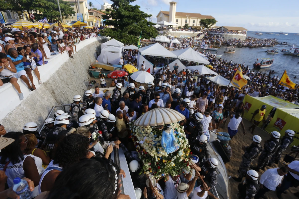 Festa de Iemanjá, 2019 por Marina Silva/Arquivo CORREIO