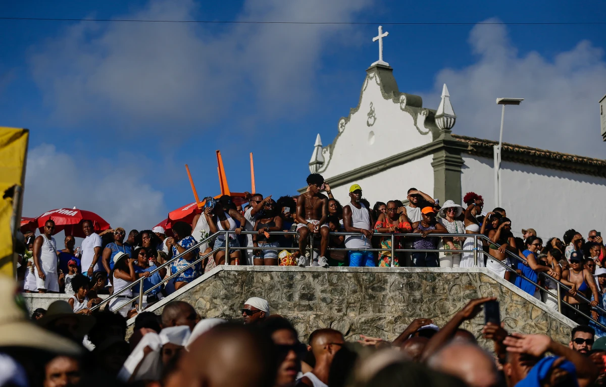 Festa de Iemanjá, 2025 por Arisson Marinho/Arquivo CORREIO