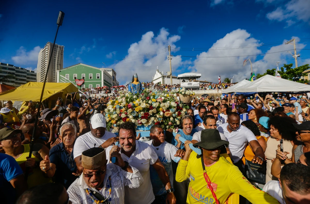 Festa de Iemanjá, 2025 por Arisson Marinho/Arquivo CORREIO