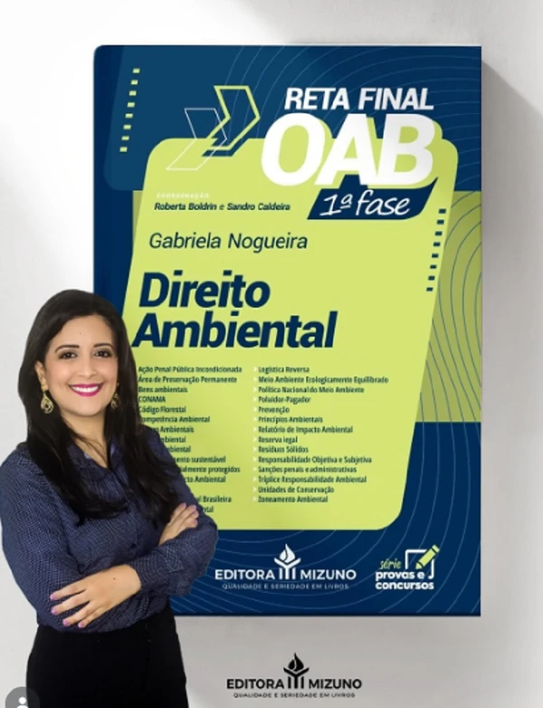 Gabriela Nogueira lança livro voltado à reta final da OAB