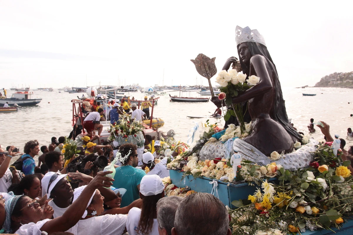 Imagem de Iemanjá, 2010 por Robson Mendes/Arquivo CORREIO
