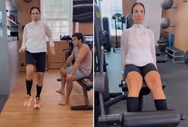 Ivete Sangalo treina pesado por Reprodução