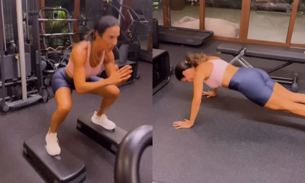 Ivete Sangalo treina pesado por Reprodução