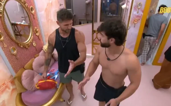 Jonas e Paulo Augusto no BBB 26