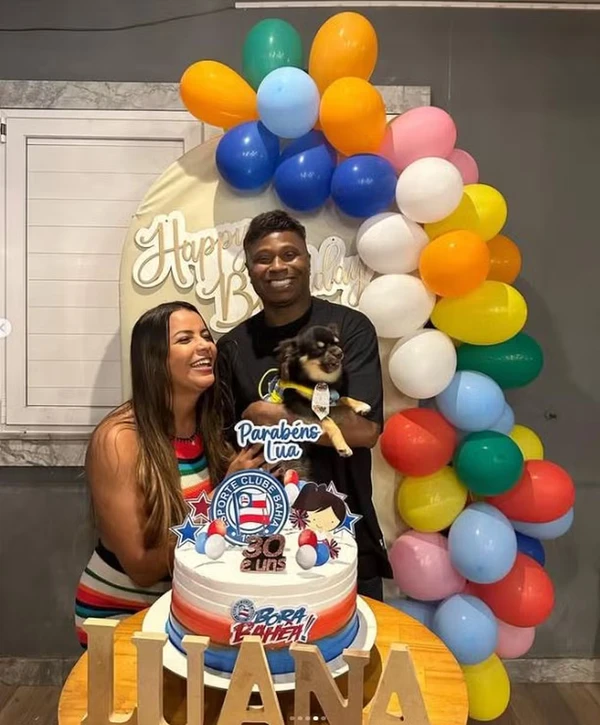 Luana Guedes e Edilson Capetinha por Reprodução/Instagram