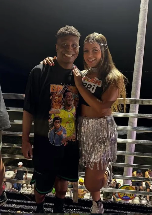 Luana Guedes e Edilson Capetinha por Reprodução/Instagram