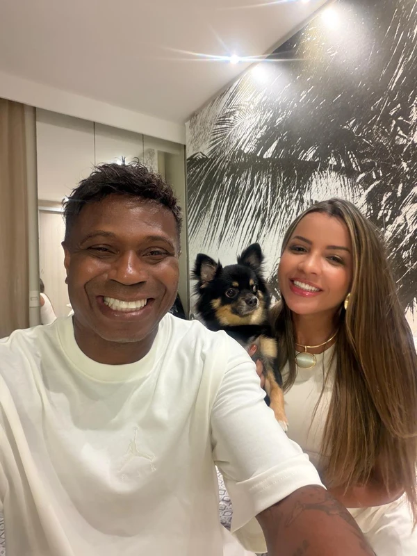 Luana Guedes e Edilson Capetinha por Reprodução/Instagram